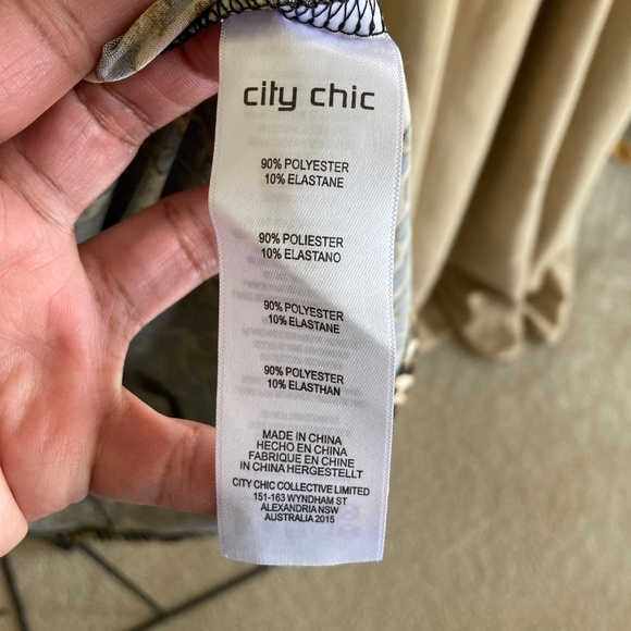 City Chic Leopard Print Robe, Size 16 (S) - Picture 10 of 11